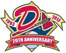 Danville Braves 2013 Anniversary Logo iron on paper